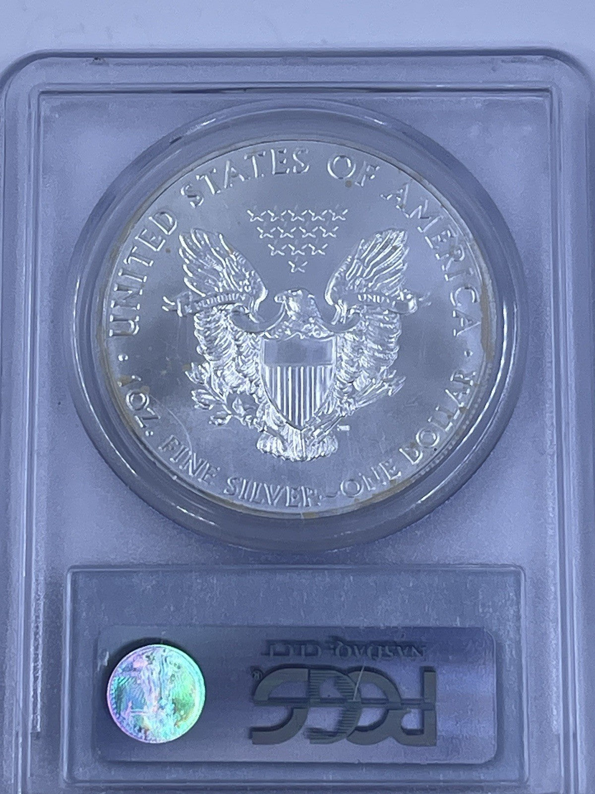 2011 $1 American Silver Eagle MS70 PCGS First Strike