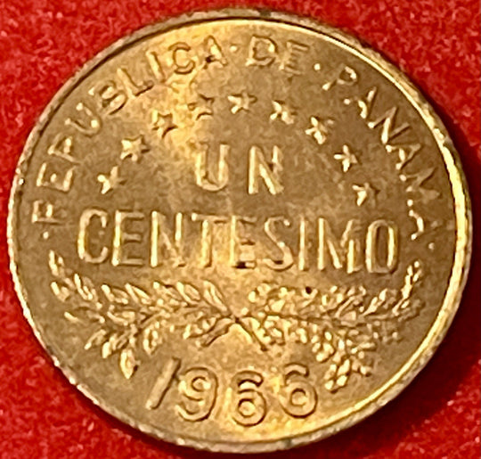 Panama - 1 Centesimo - 1966 Coin