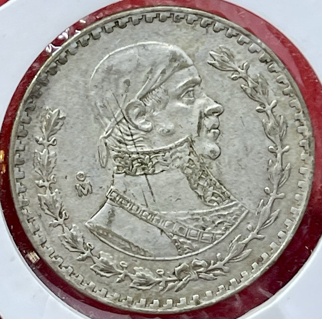 1962 Mexico 1 Peso Morelos Silver KM459 Independence1962 Mexico 1 Peso Morelos