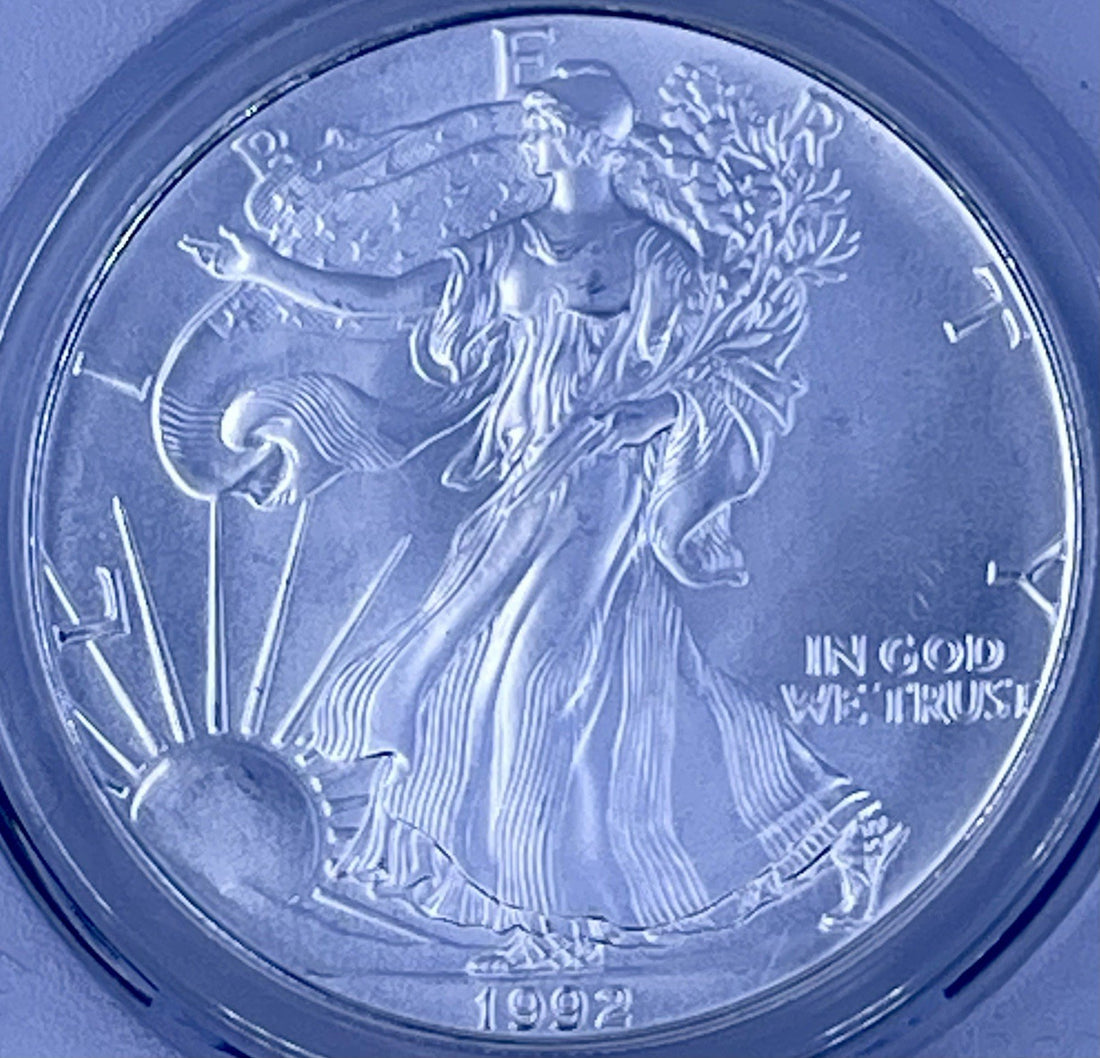 1992 $1 American Silver Eagle PCGS MS 69 | Uncirculated UNC BU
