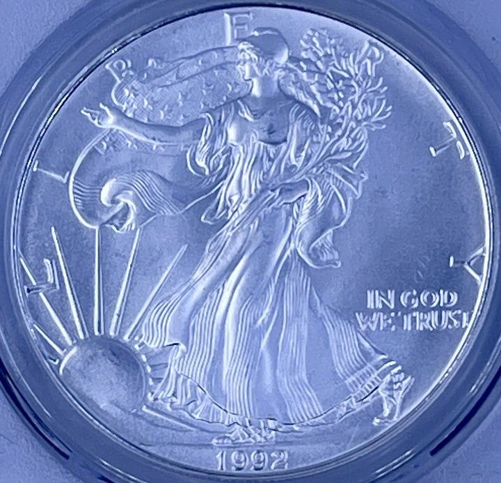 1992 $1 American Silver Eagle PCGS MS 69 | Uncirculated UNC BU