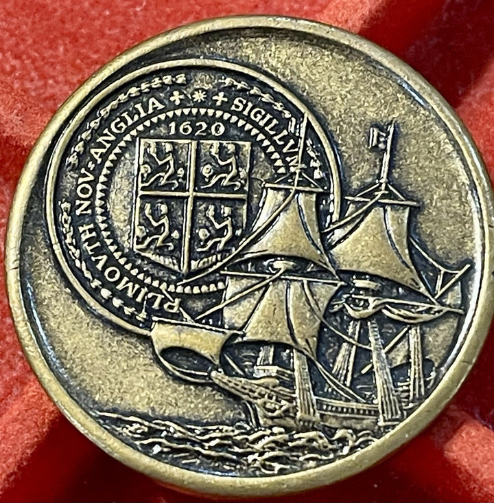 1970 Pilgrims Landing Commemorative Medal – 350th Anniversary of Plymouth