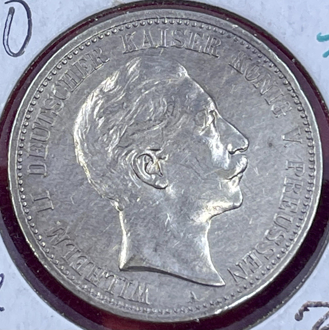1903-A German Empire 2 Mark Silver Coin