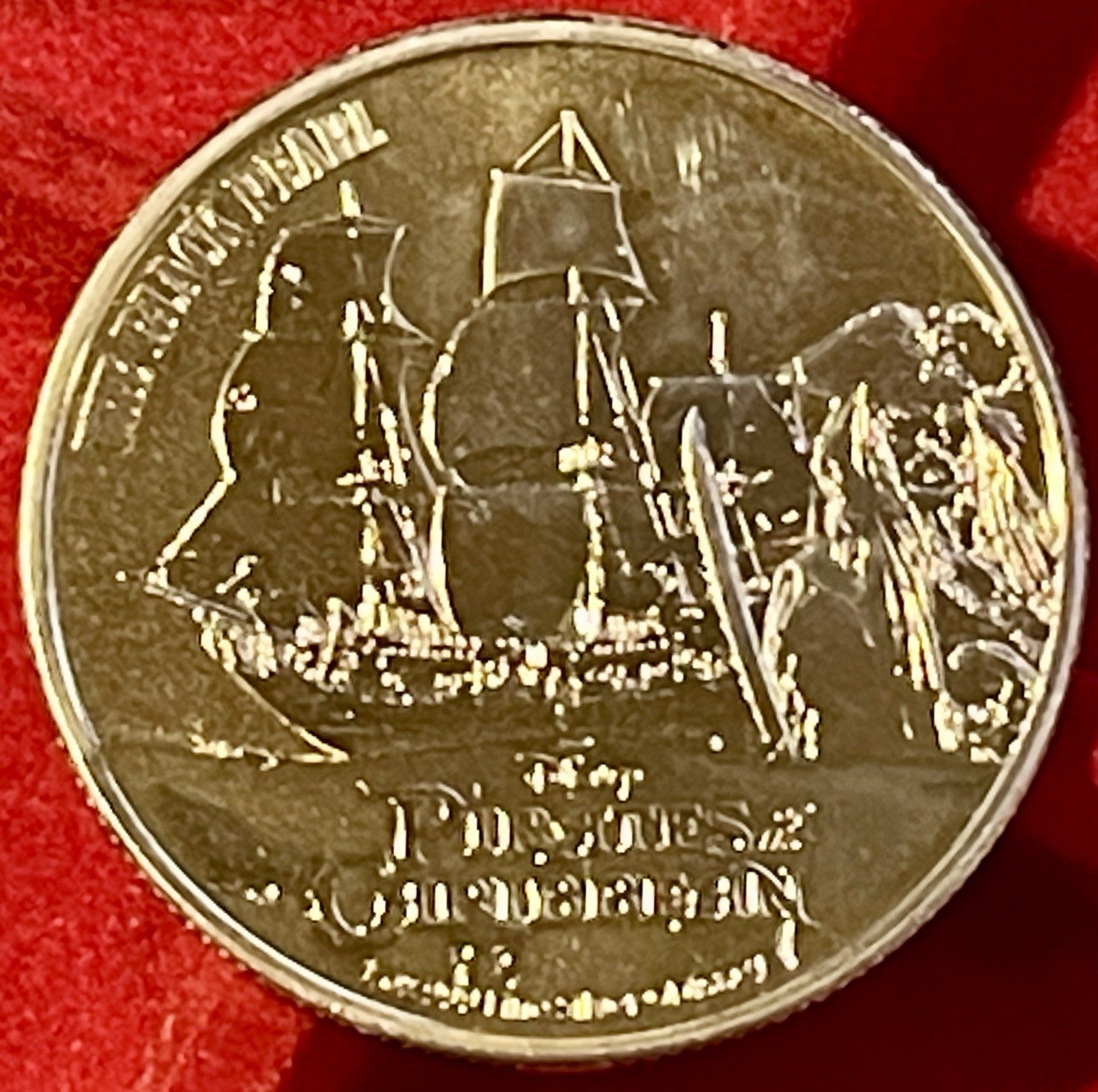 2021 Niue Pirates of the Caribbean Black Pearl 1 Oz .999 Fine Silver Coin  Toned