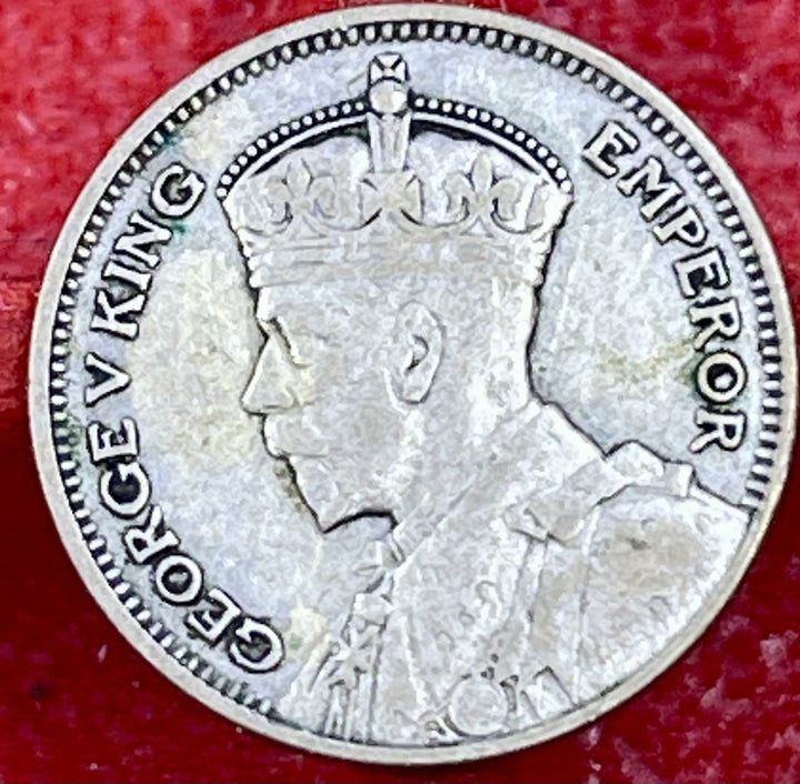 1934 New Zealand, Sixpence, 6 Pence F6499