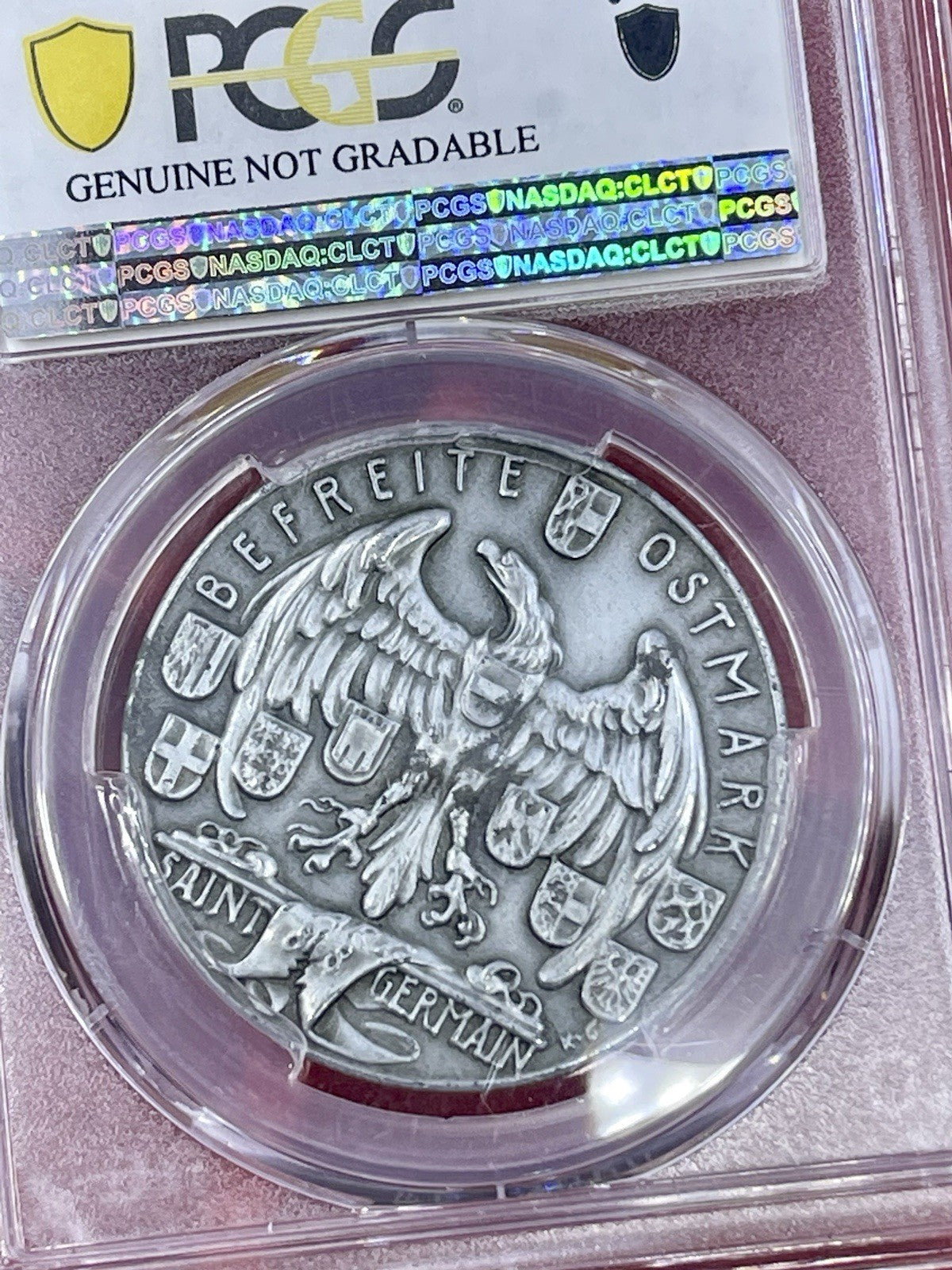 Germany 1938 -Karl Goetz Medal, K-545 PCGS SP Genuine