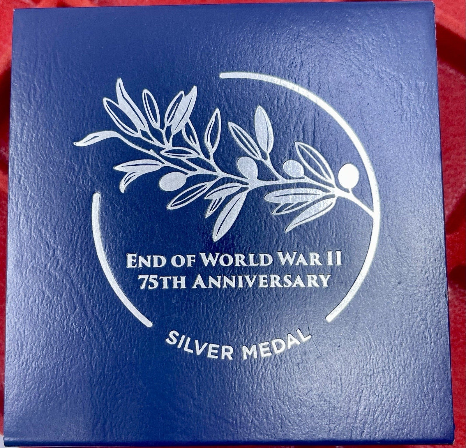 2020 End of World War II 75th Anniversary Silver Medal WW2 MINT