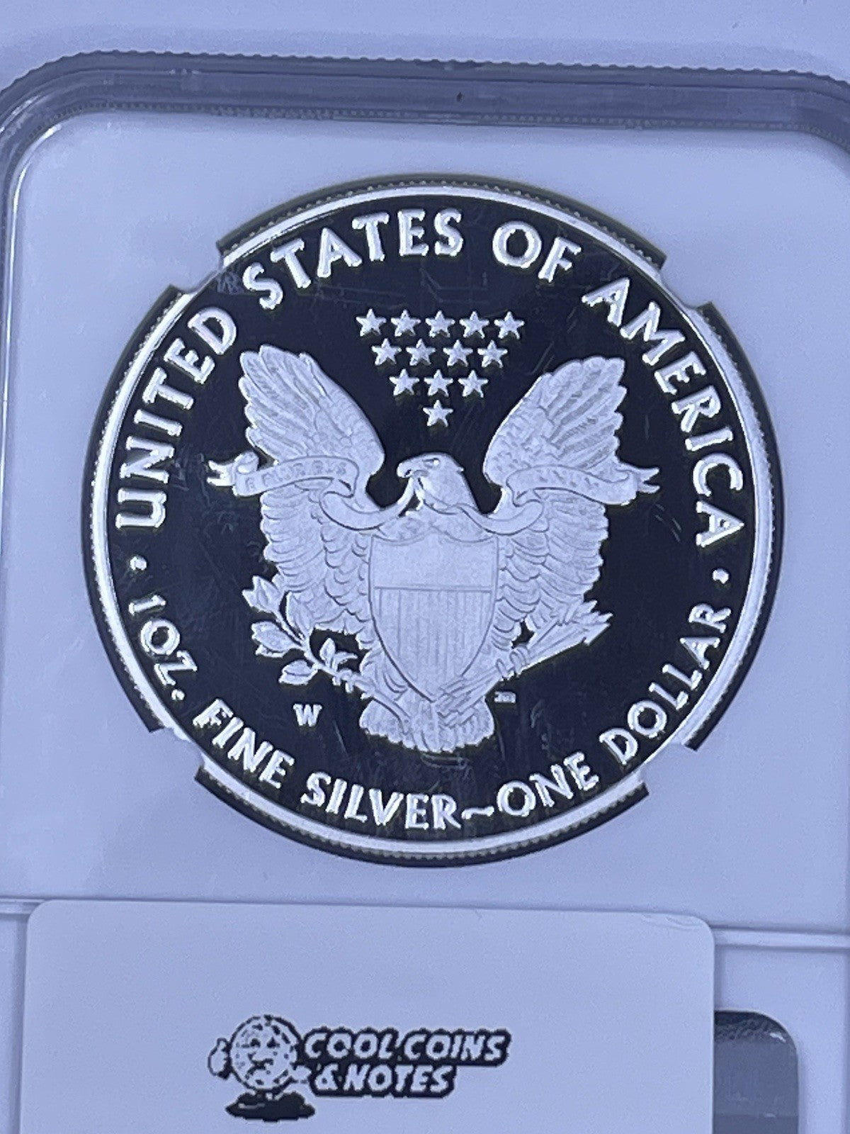2020 W $1 Silver Eagle End of WWII V75 Privy NGC PF69 Ultra Cameo V-Day Label