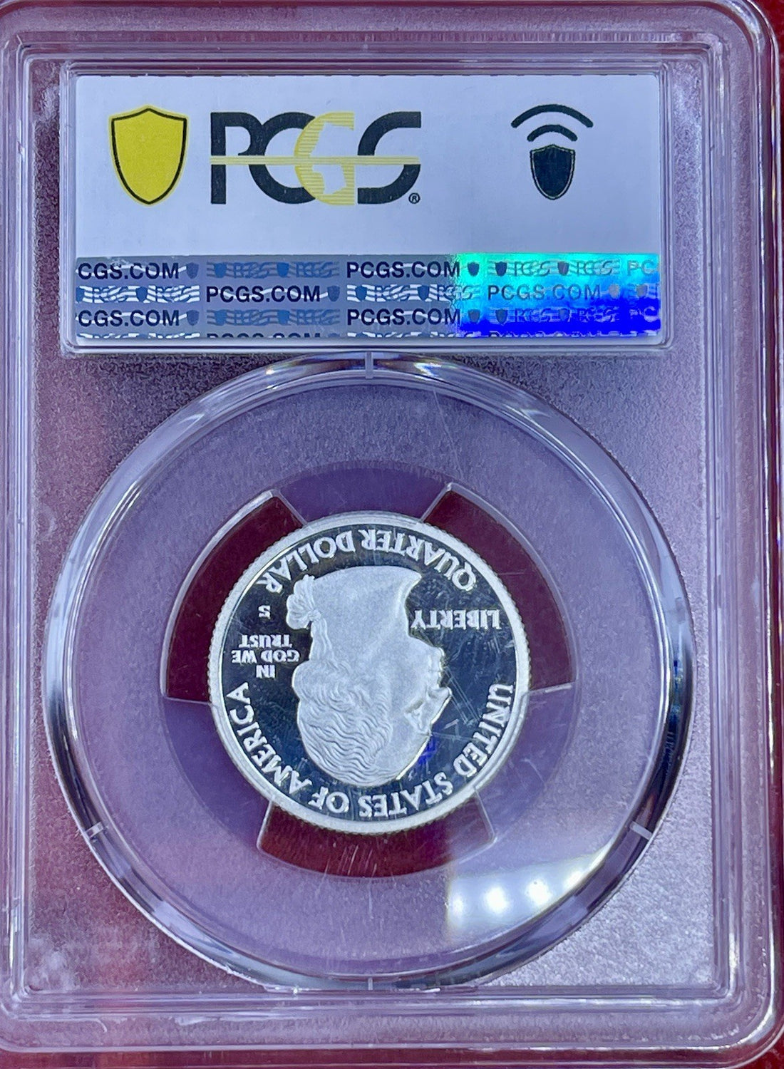 2009-S US American Samoa Silver Proof Quarter Coin PCGS Graded PR69DCAM