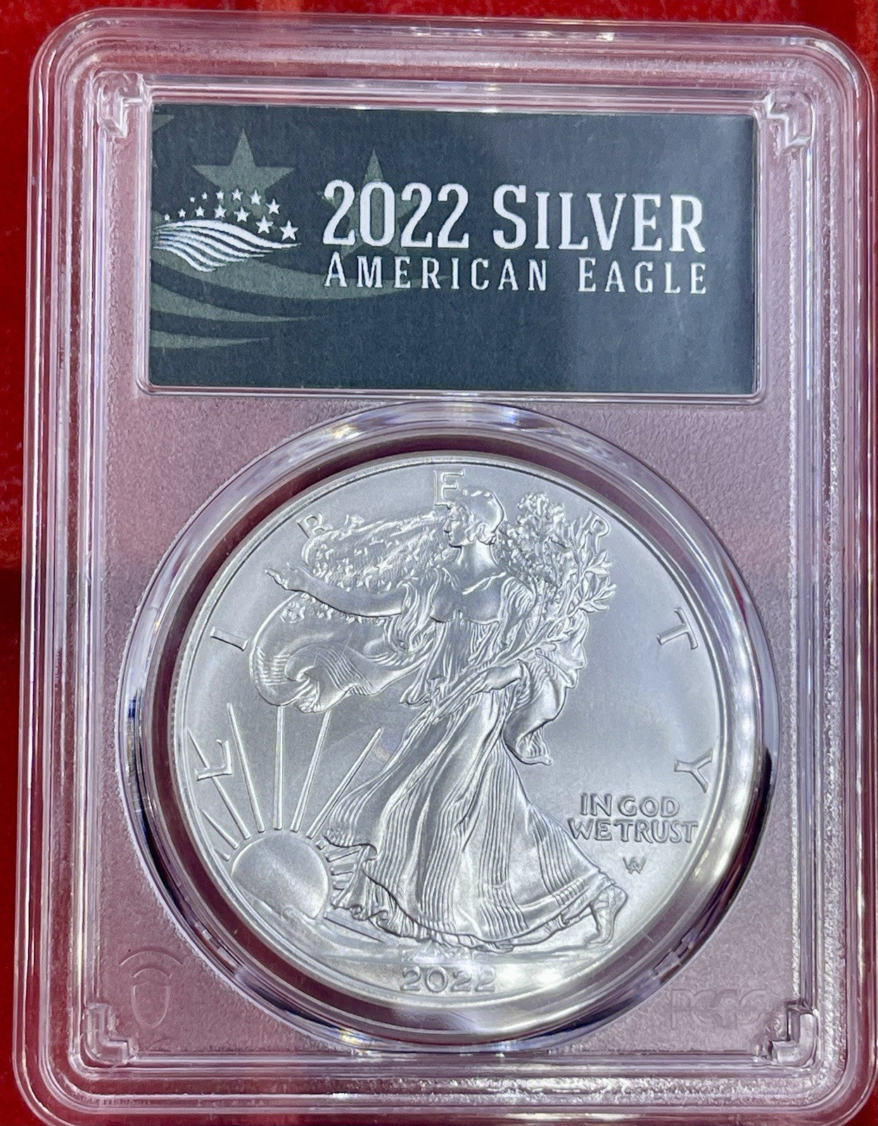 2022 1 oz American Silver Eagle PCGS MS70 First Strike