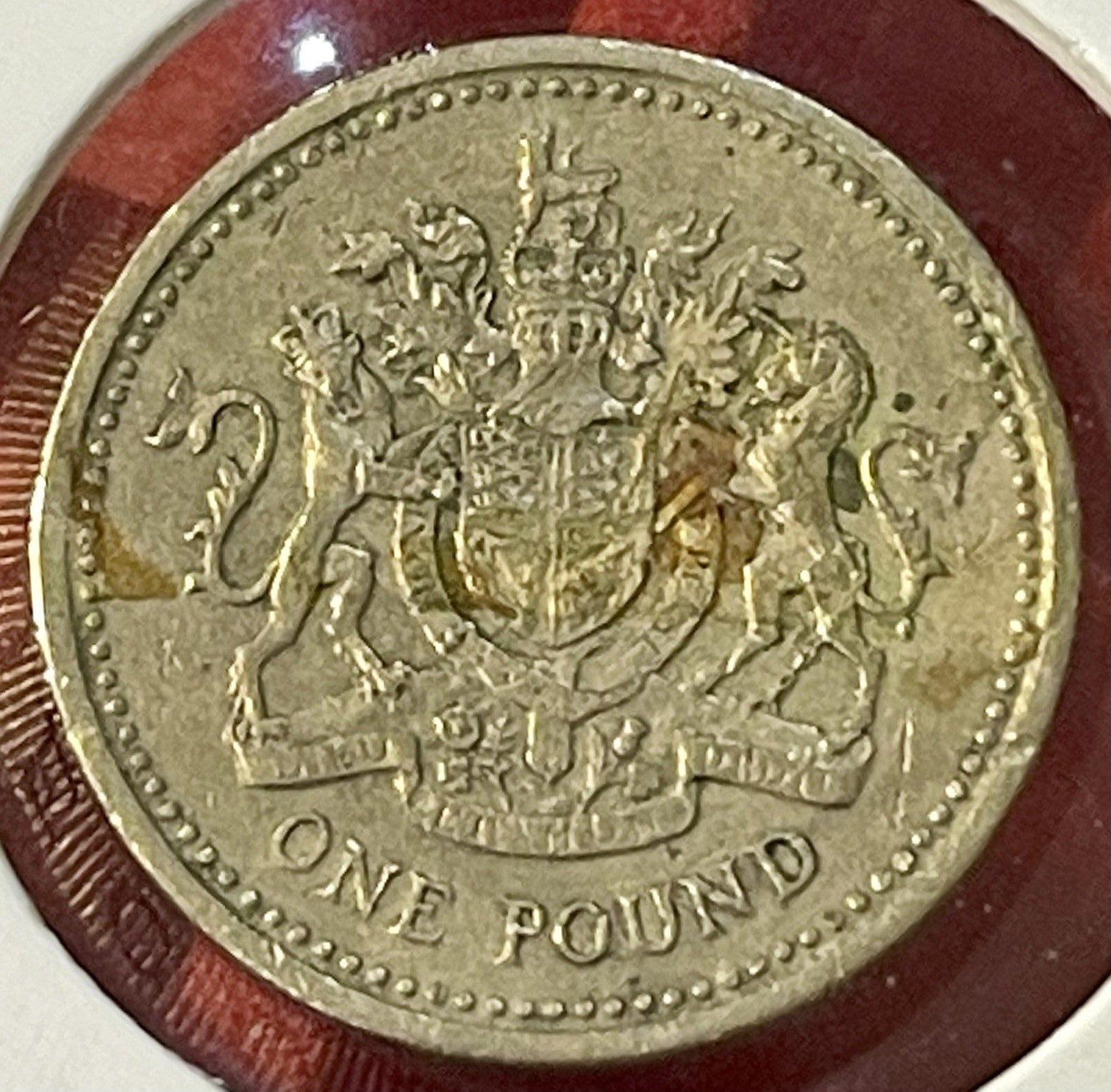 1983 UK England Great Britain Coin 1 Pound