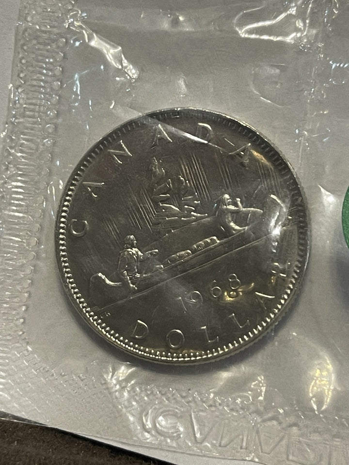 1968 Canada $1 Dollar - Proof Like (PL) Uncirculated - original seal