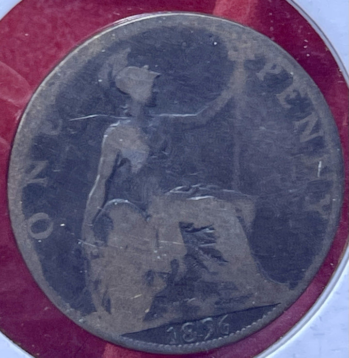 Great Britain 1896 Penny, KM790, Coin