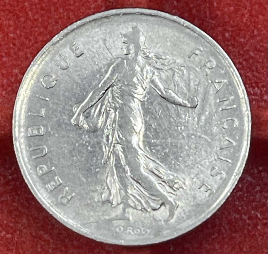 1971 France Coin 5 Francs KM# 926a.1 French Coins Europe Money