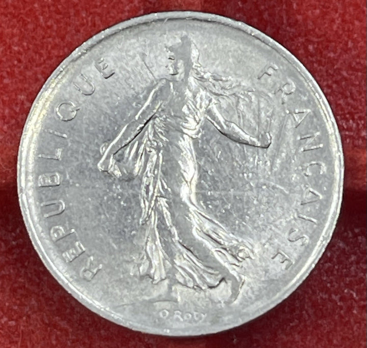 1971 France Coin 5 Francs KM# 926a.1 French Coins Europe Money