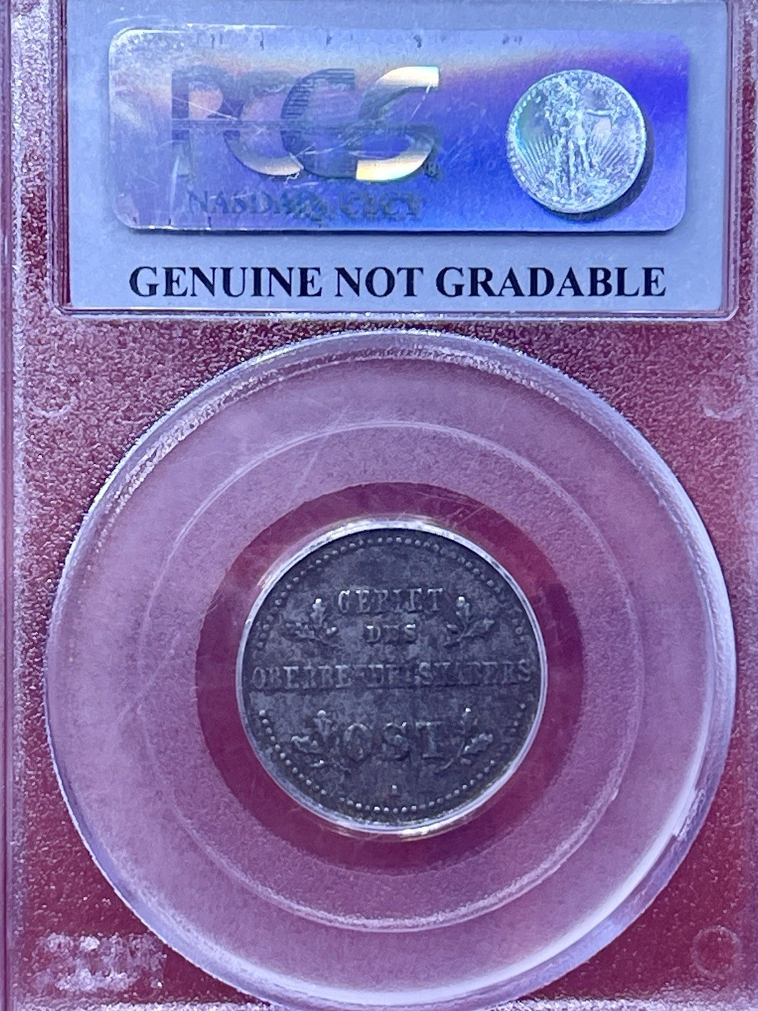 1916-A Germany Military Coinage 1 Kopek PCGS Genuine German Occupation WW1