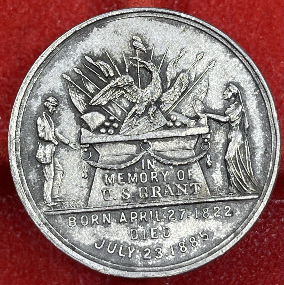 Ulysses S. Grant Memorial Medal – Civil War General & U.S. President