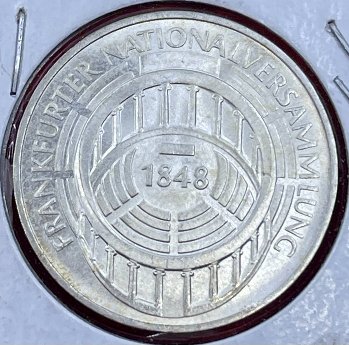 1973 G Germany German 5 Five Mark World Coin SILVER .625