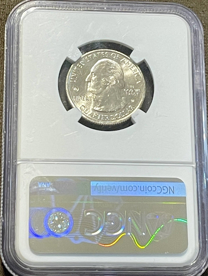 2020 W TALLGRASS PRAIRIE V75 QUARTER END OF WORLD WAR II  NGC MS64 EARLY RELEASE