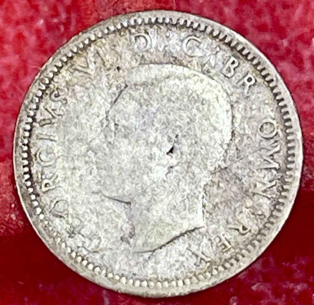 1942 Silver .500 Great Britain Three Pence - English 3 Pence - 3P -Coin