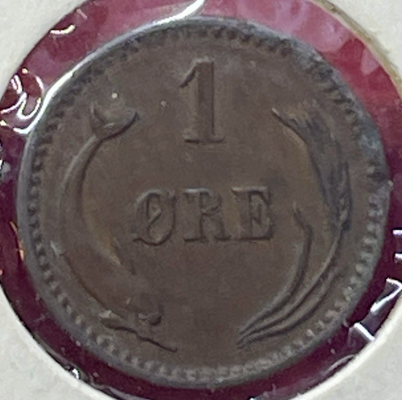 Denmark 1 Ore 1894 Nice Coin!