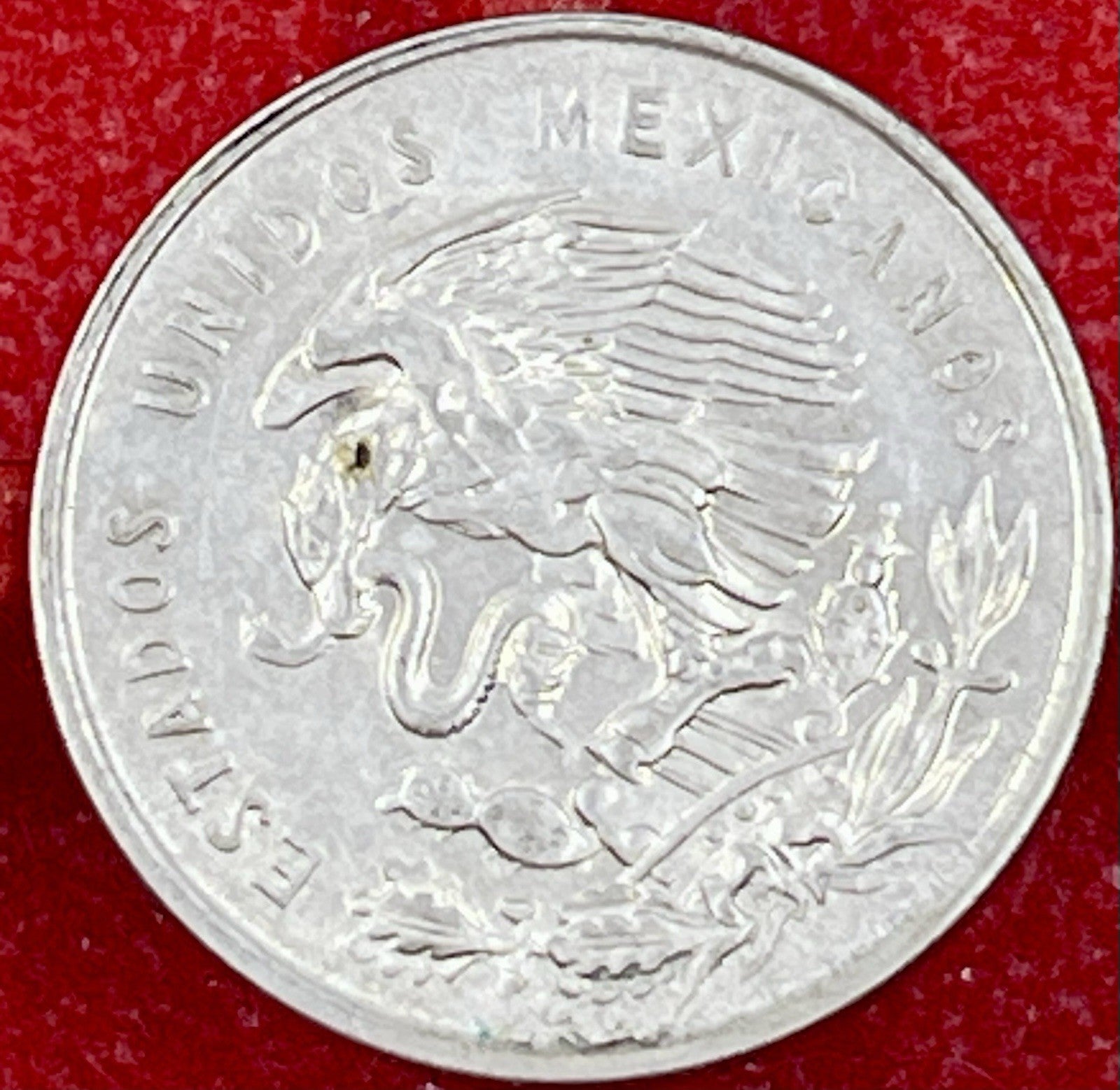 MEXICO 1950 Mexico Silver 50 Centavos Plata Coin Km#449