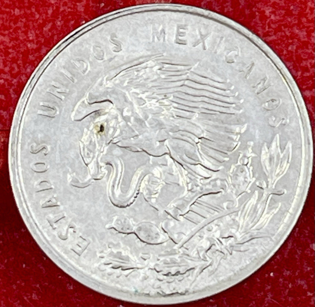 MEXICO 1950 Mexico Silver 50 Centavos Plata Coin Km#449