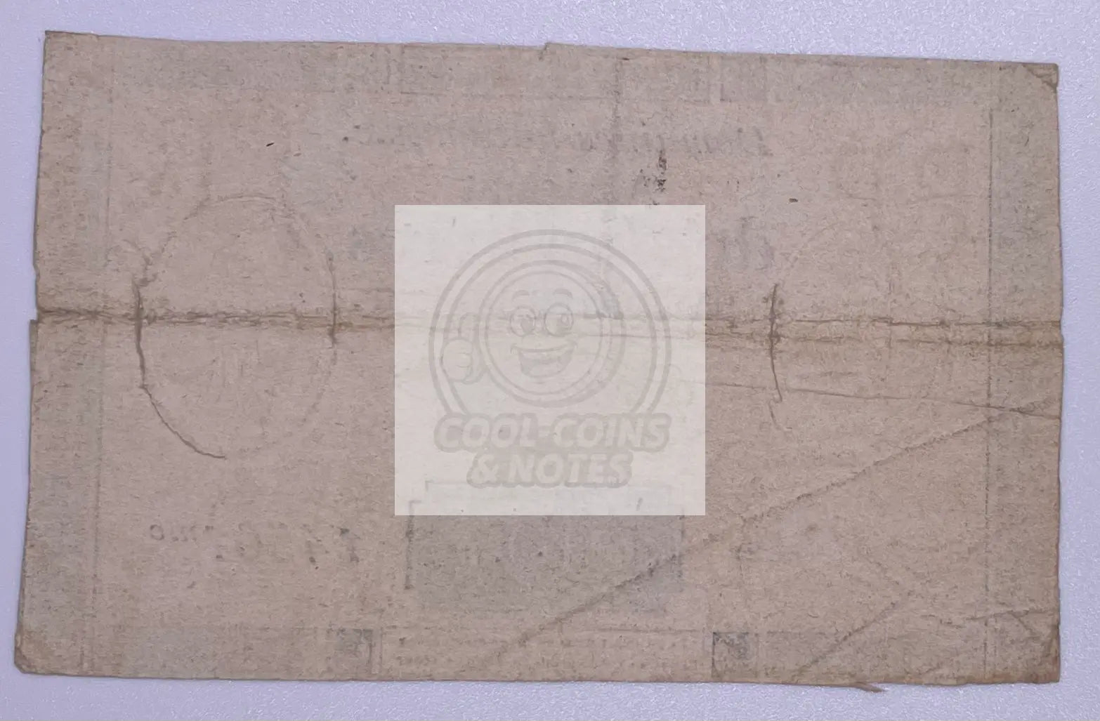 1792 French Revolution 10 Livres banknote Series 14561