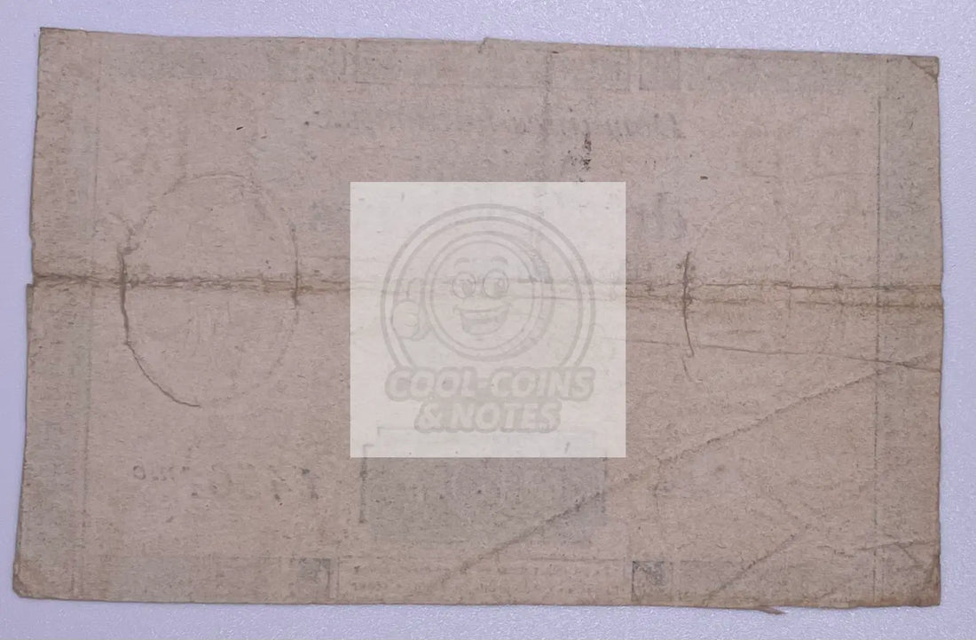 1792 French Revolution 10 Livres Series 14561 Banknote - Cool Coins & Notes
