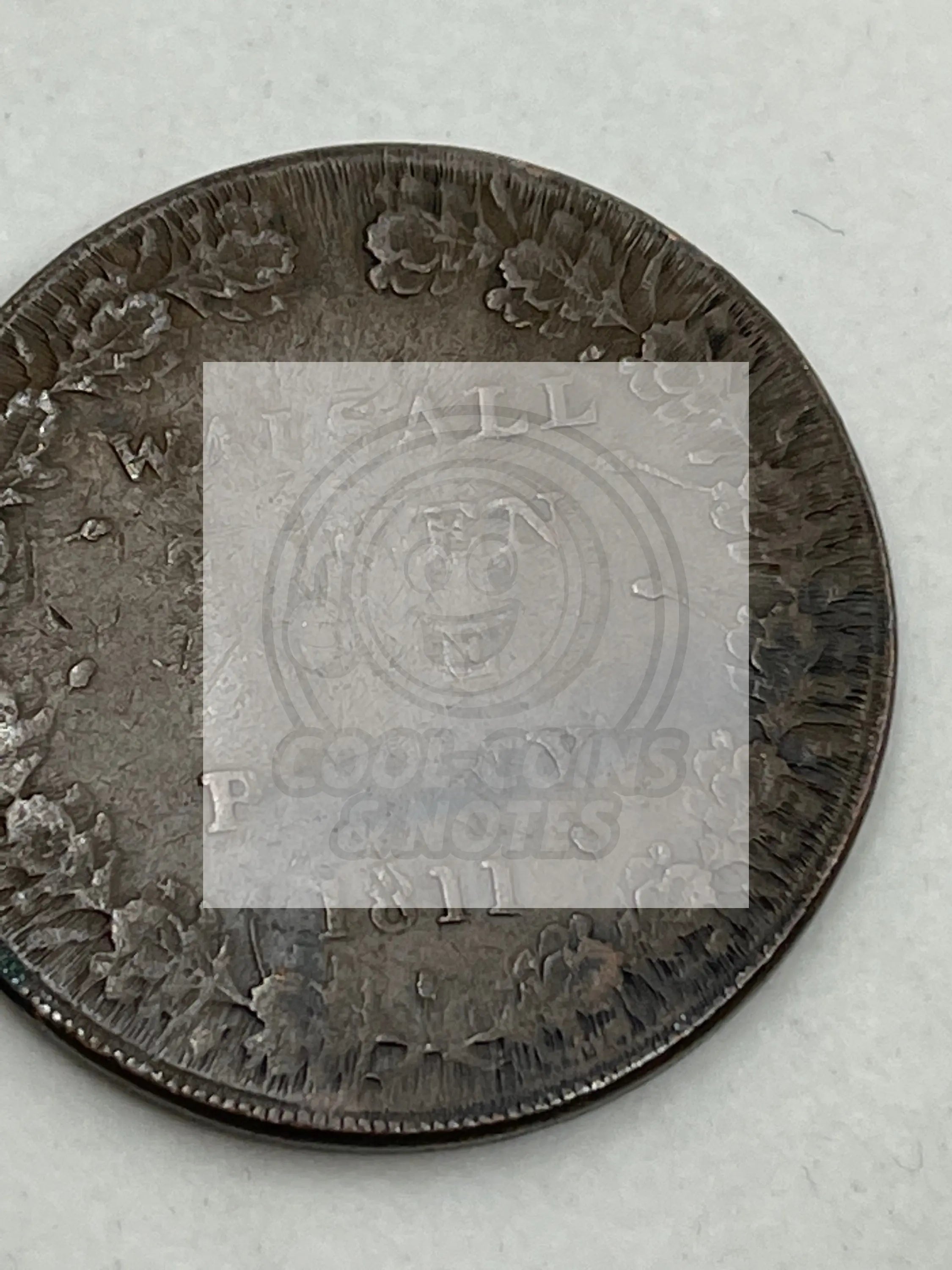 1811 Walsall, (W. 1169) Joseph Parker Token - Cool Coins & Notes