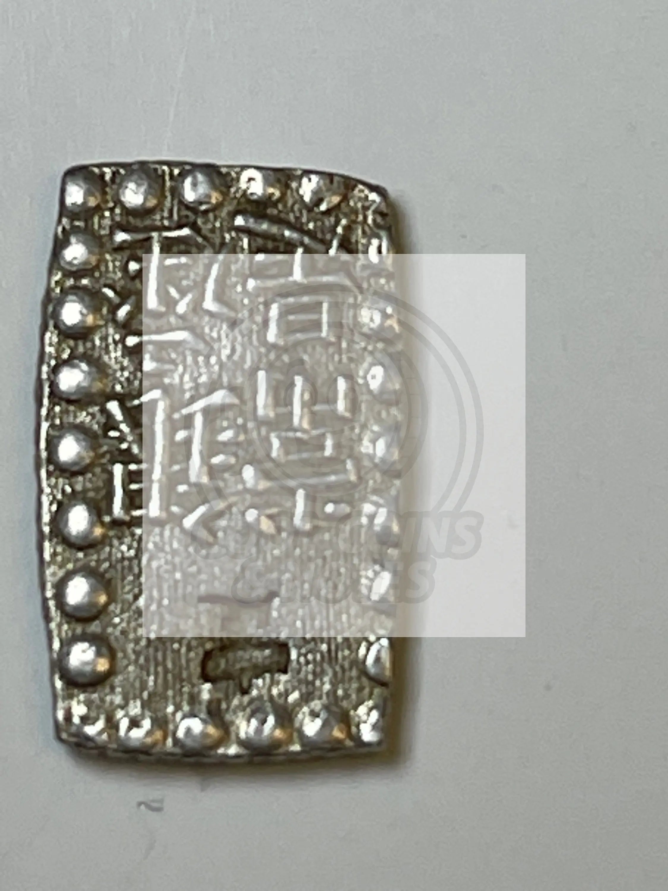 1853-65 Japan SHU(Isshu Gin) - Kaei Era - UNC Silver - Cool Coins & Notes