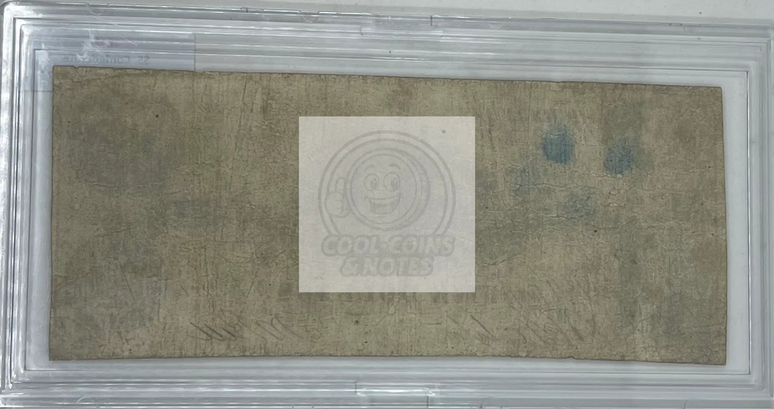 1861 Confederate States of America 5 dollars Type 36/12A banknote with allegorical female figure and ornate design