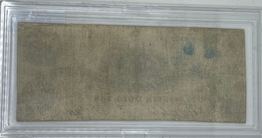 1861 Confederate States of America 5 dollars Type 36/12A banknote with allegorical female figure and ornate design