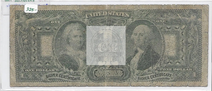 1896 Educational Note 1 Dollar Silver Certificate Red Seal Fr# 225 Banknote - Cool Coins & Notes