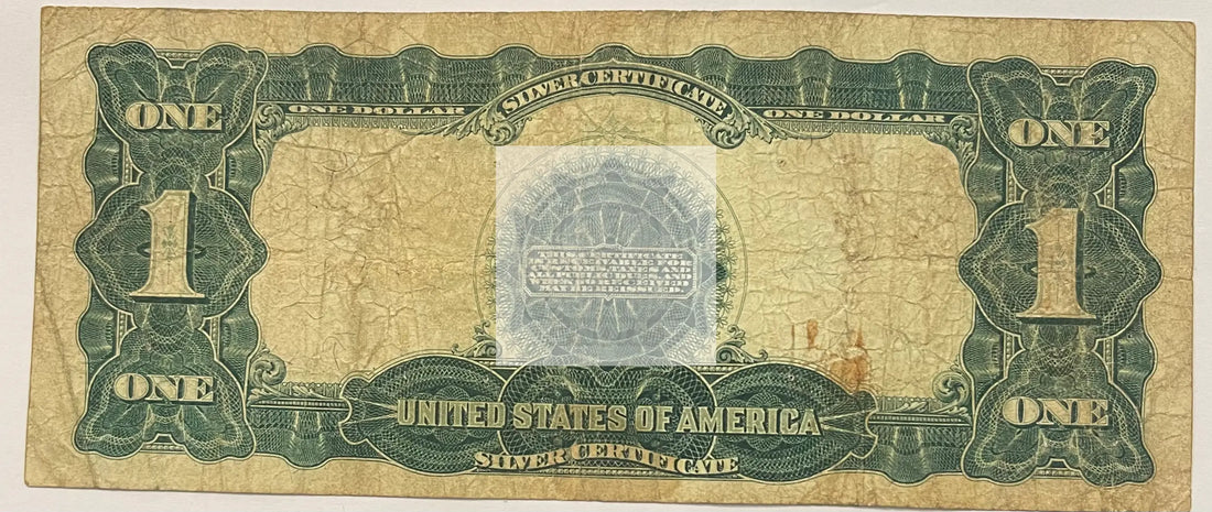 1899 $1 Dollar Black Eagle Large Size Silver Certificate Note Fr-226a, Used - Cool Coins & Notes