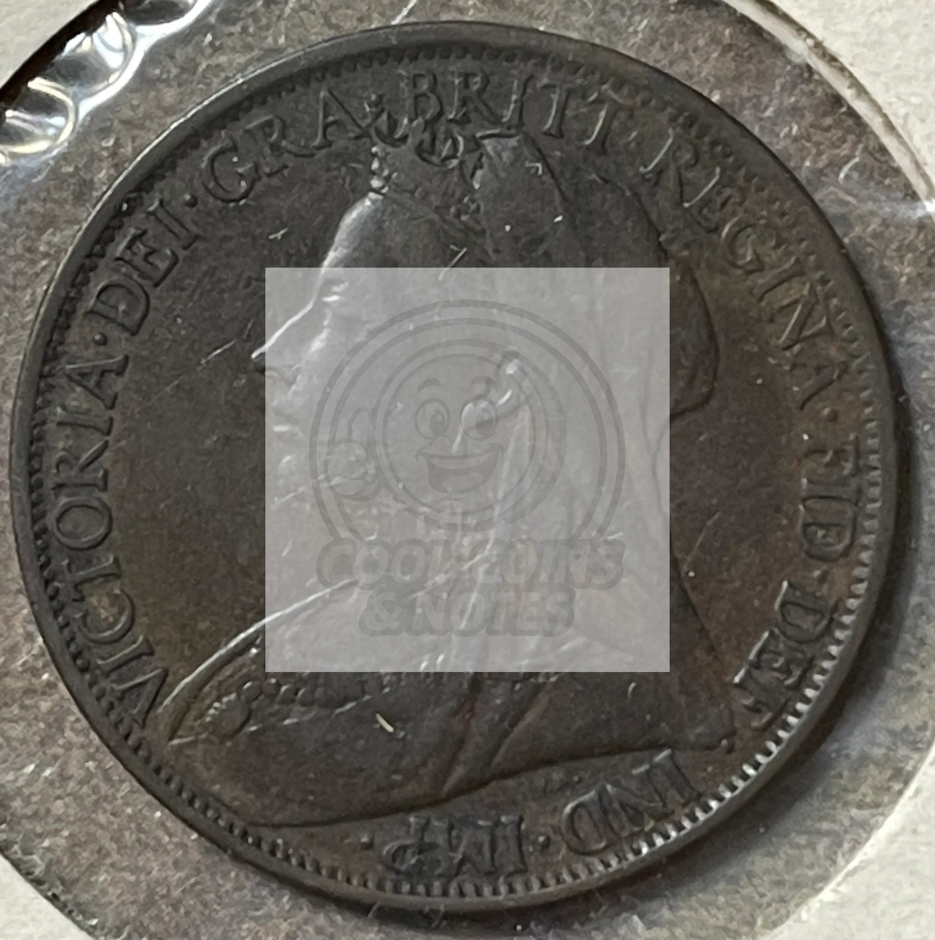 1900 Queen Victoria ONE PENNY British Coin UK - Cool Coins & Notes