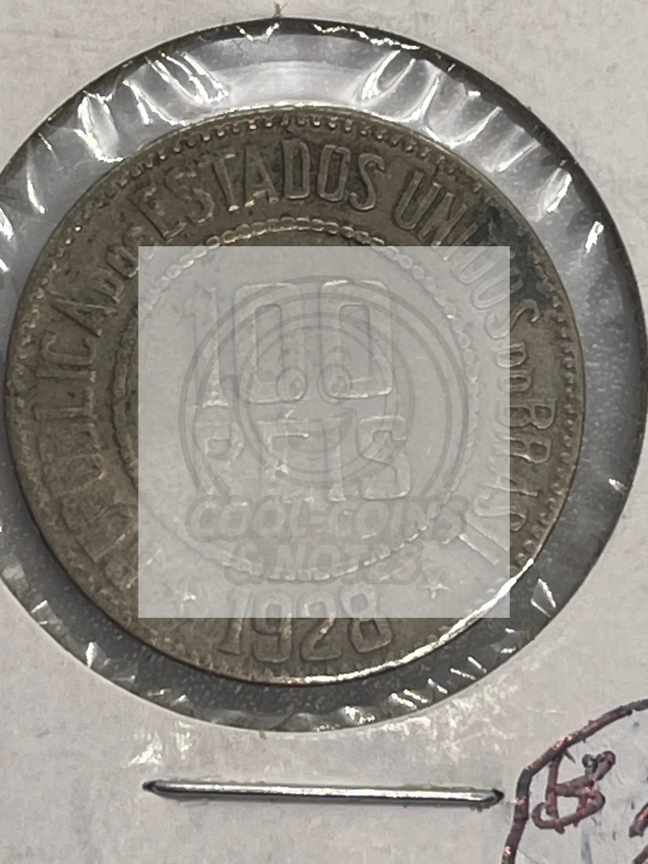 1928 Brazil 100 Reis KM# 518 Coin - Cool Coins & Notes