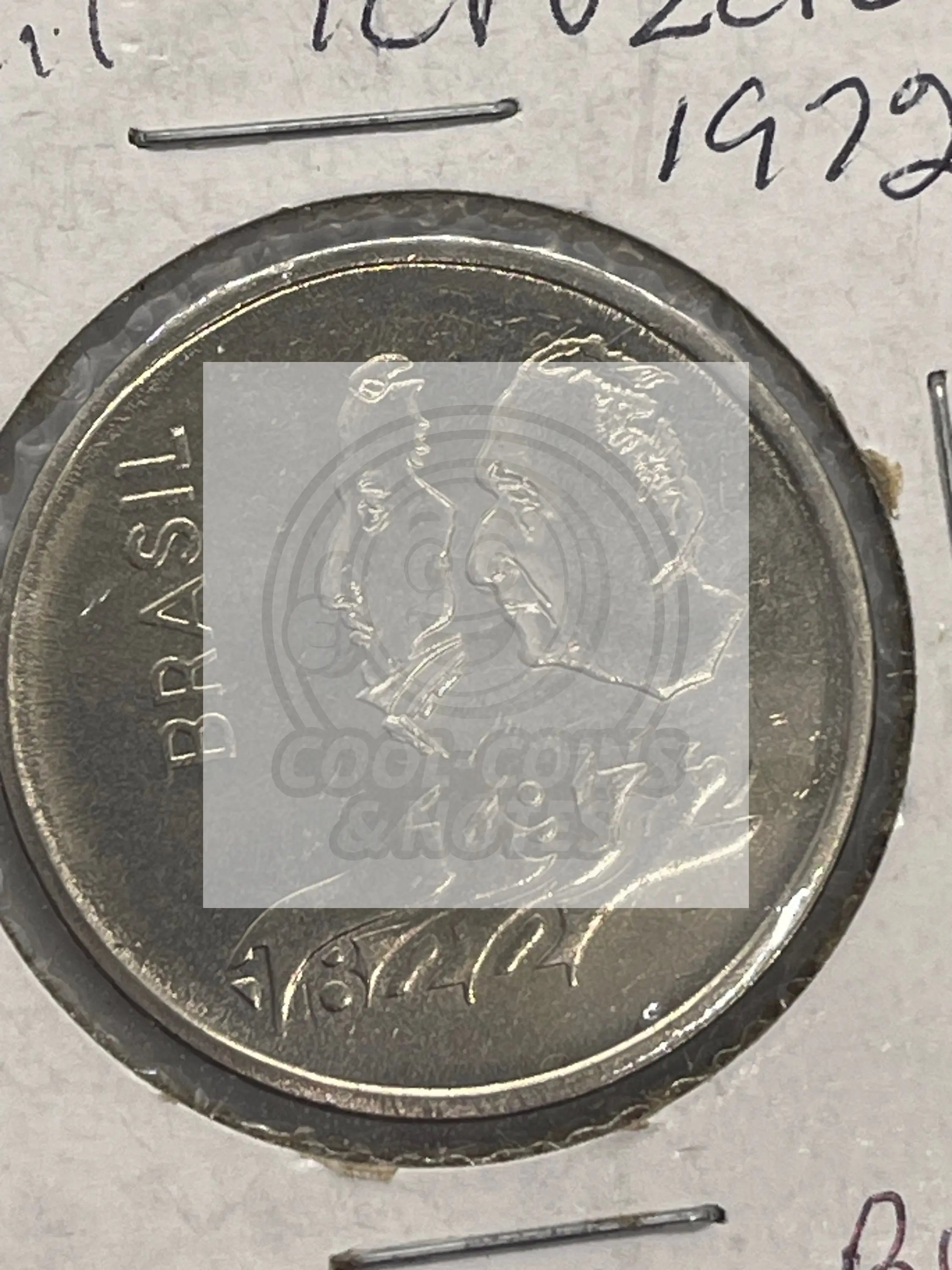 1930 Brazil 100 Reis KM# 518 Coin BU - Cool Coins & Notes