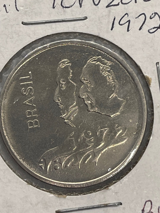 1930 Brazil 100 Reis KM# 518 Coin BU