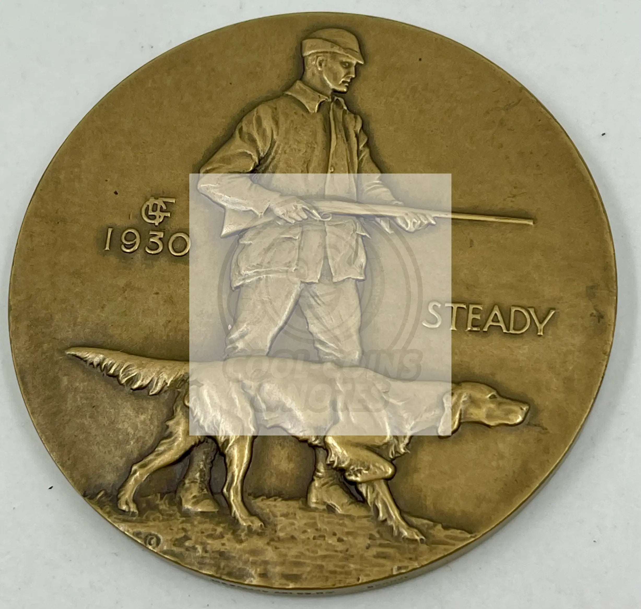 1930 Bronze Medal Laura Gardin Fraser Medallic Art First Issue - Cool Coins & Notes