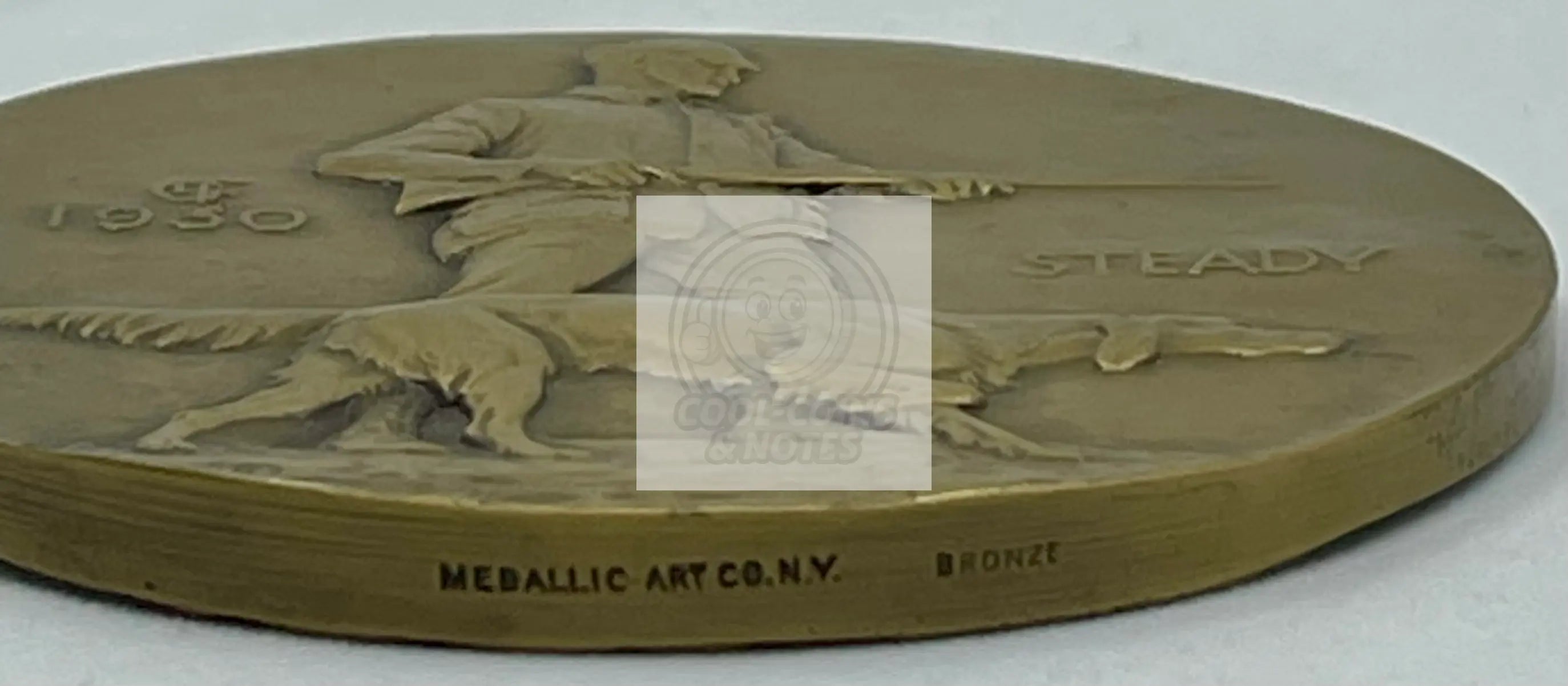 1930 Bronze Medal Laura Gardin Fraser Medallic Art First Issue - Cool Coins & Notes