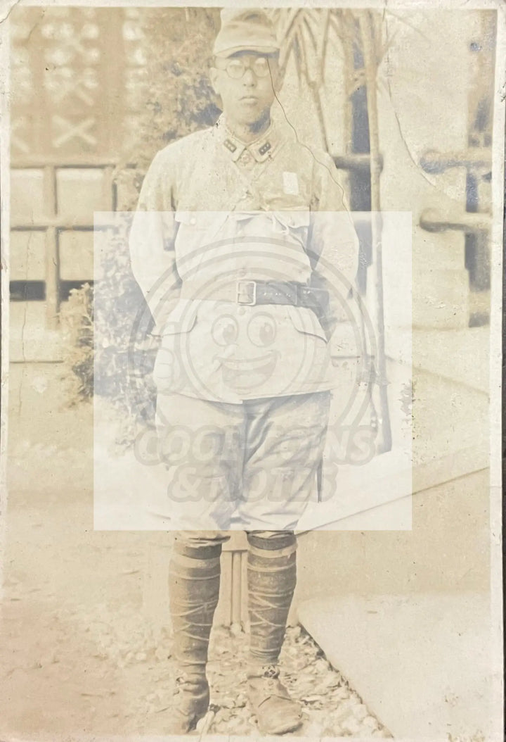 1931 Japan WW2 Troop Picture Cool Coins & Notes 