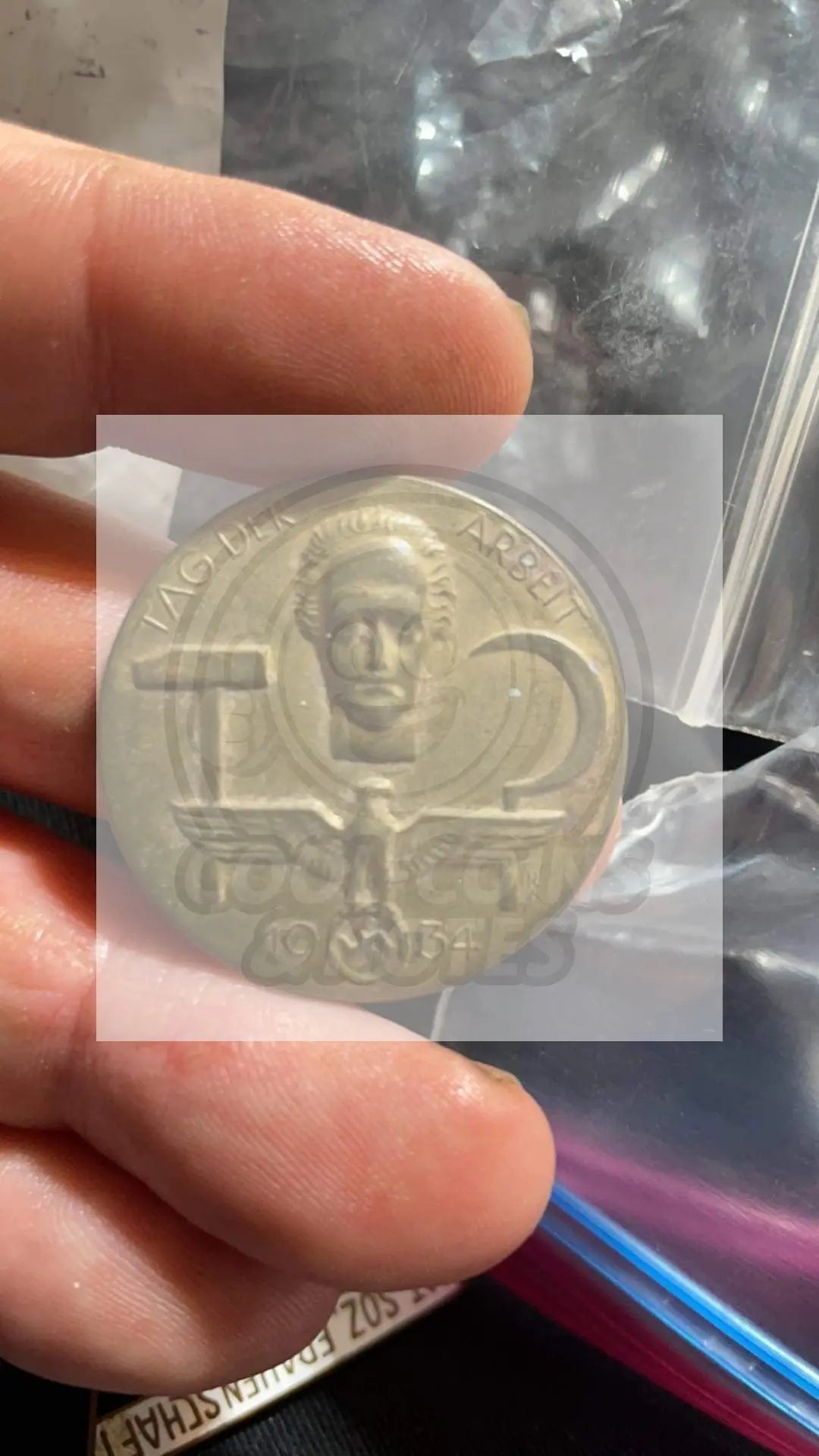 1934 German Medal - Cool Coins & Notes