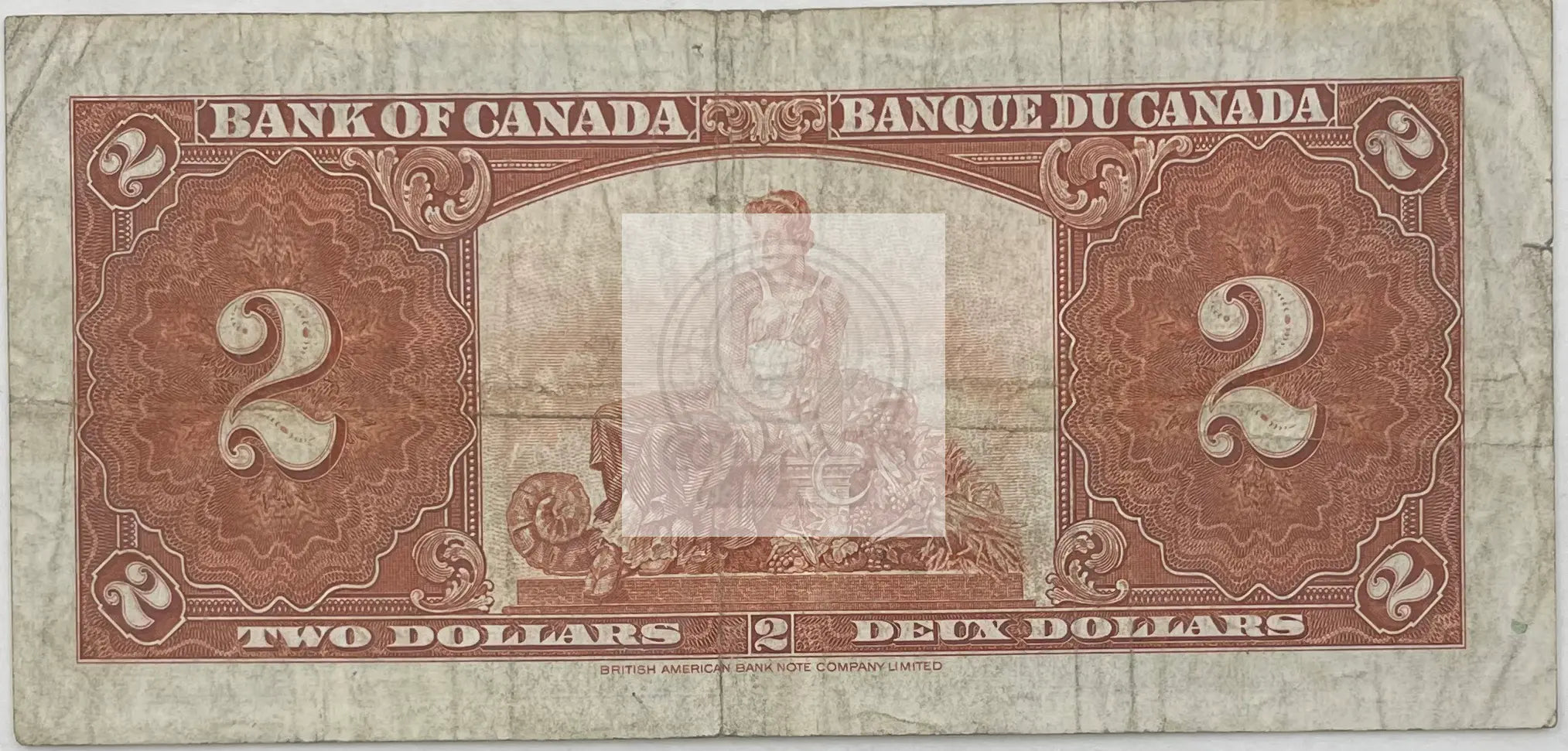 1937 Canada $2 Dollars  P-59c World Banknote - Cool Coins & Notes