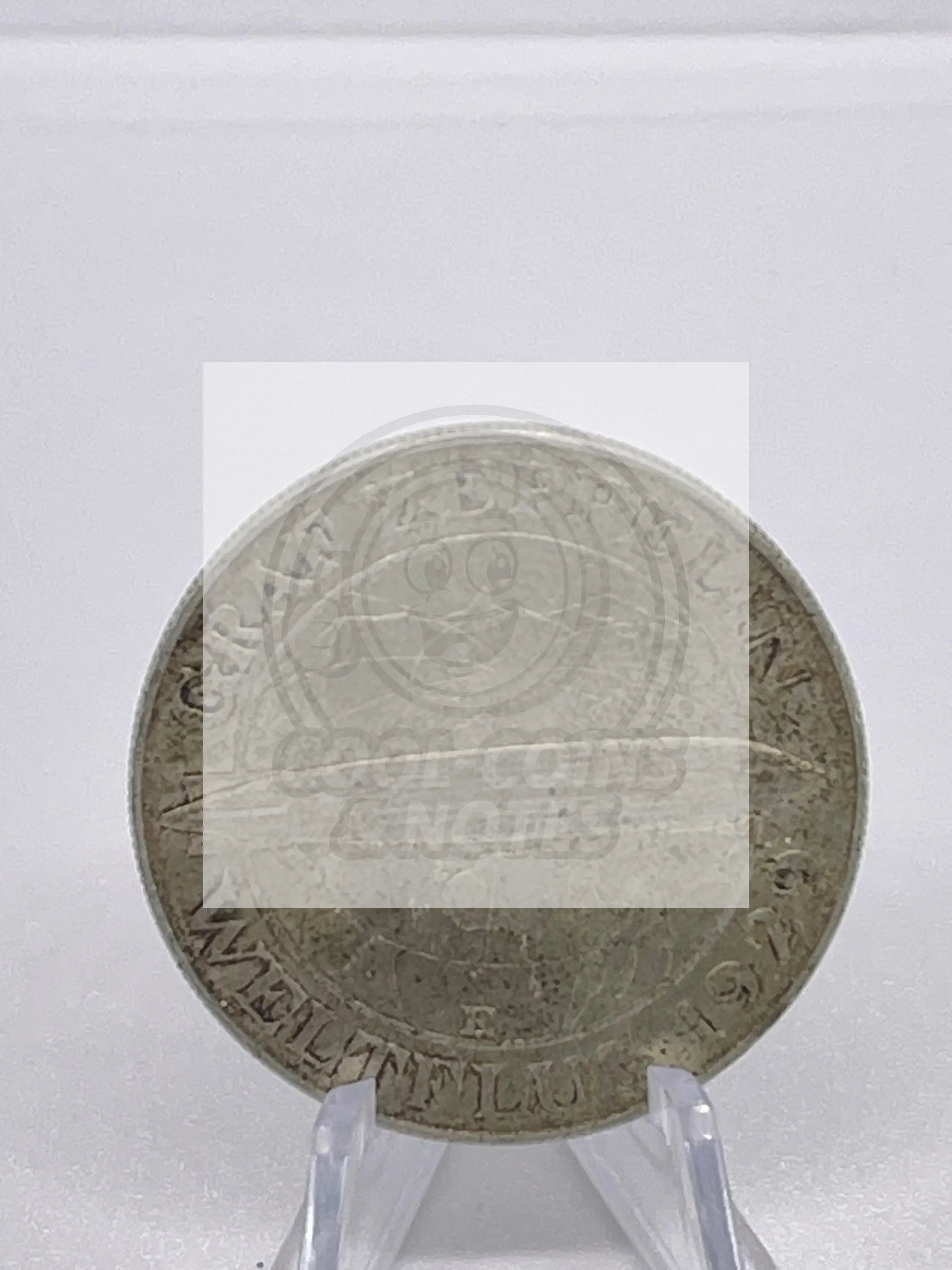 1939 E Germany 5 Marks Zepplin Rare Coin 30k Minted - Cool Coins & Notes