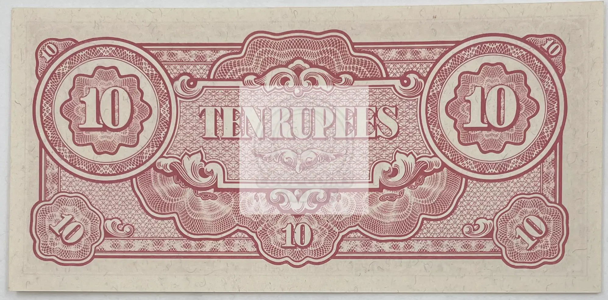 1942 Japan Burma Occupation 10 Rupees WWII UNC World Banknote - Cool Coins & Notes
