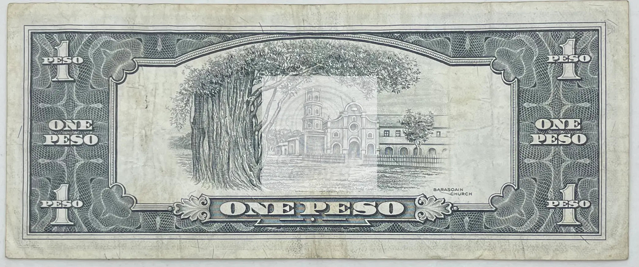 1949 Philippines  1 Peso  P-13g, Used  Banknote - Cool Coins & Notes