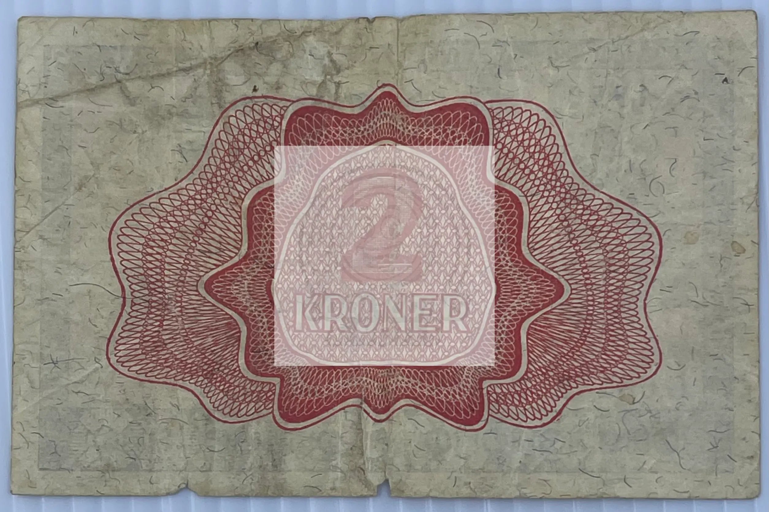 1950 Norway 2 Kroner P-16b Used World Banknote Currency - Cool Coins & Notes