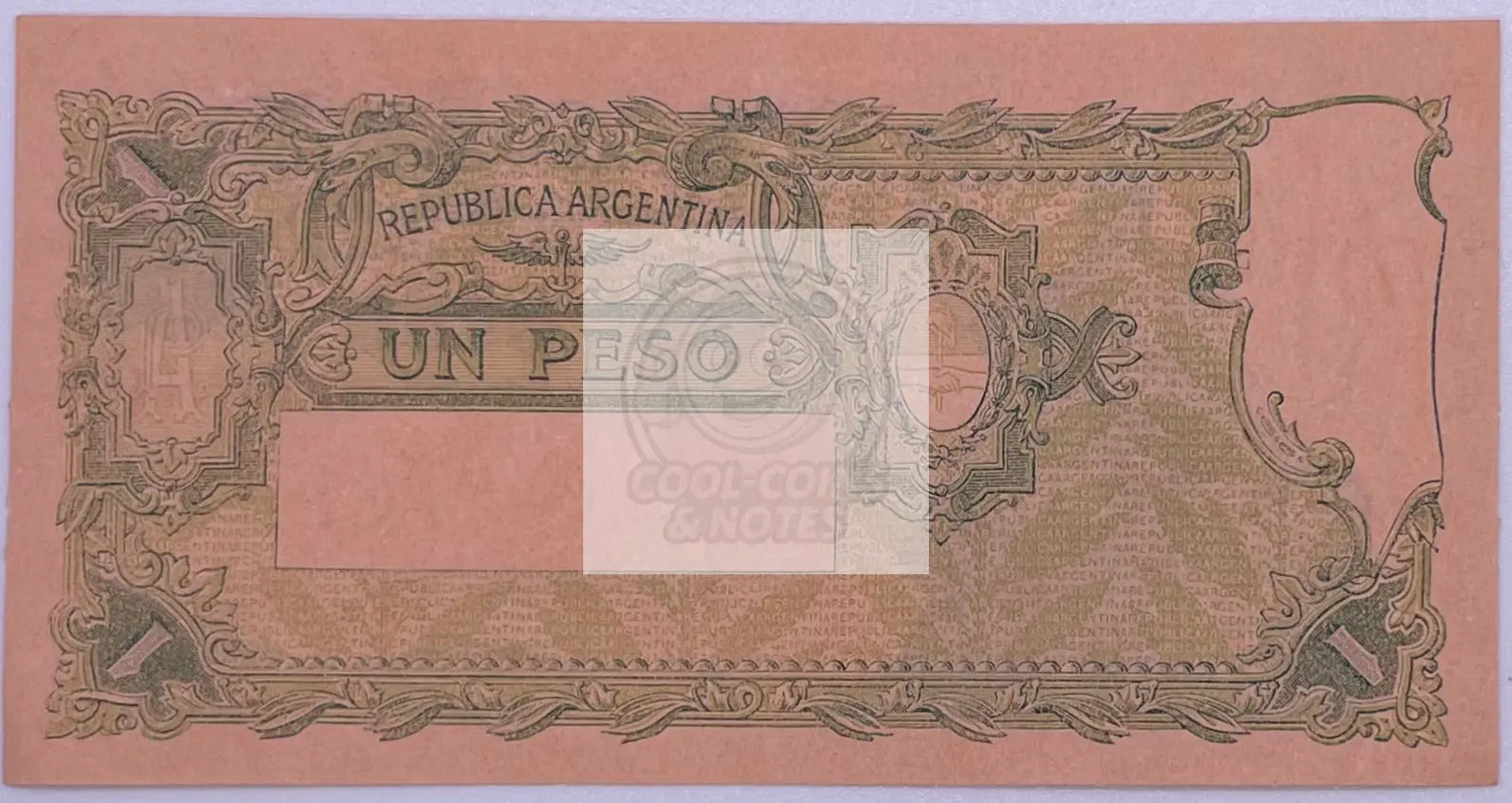 1951-1952 Argentina 1 Peso P-262a UNC Banknote - Cool Coins & Notes