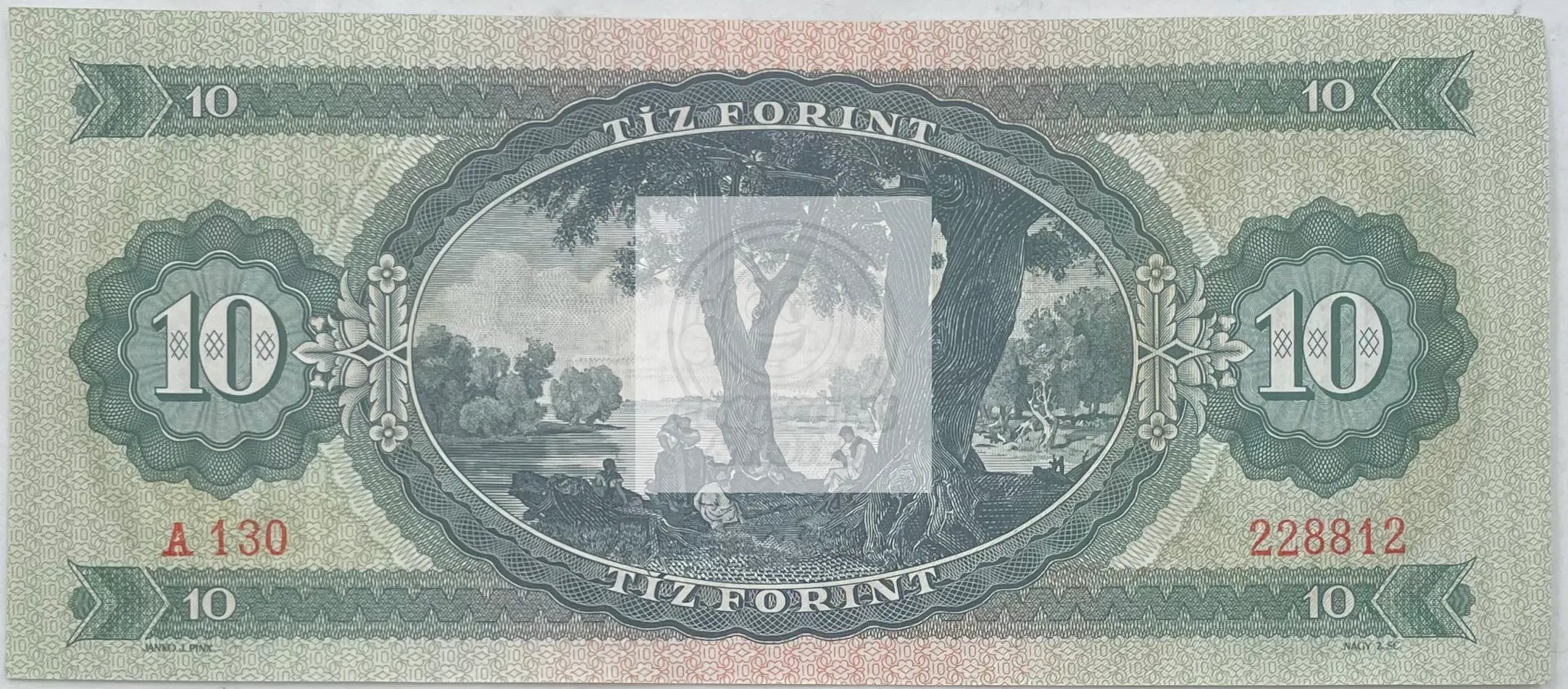 1962 Hungary 10 Forint P-168  World Banknote - Cool Coins & Notes